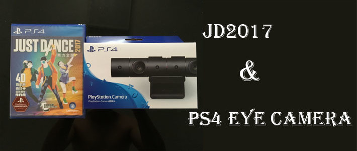 SONY 索尼 PS4 新款体感摄像头+舞力全开20